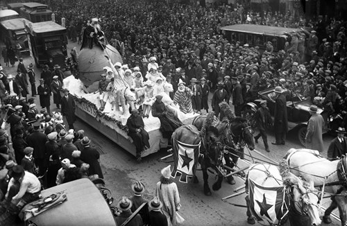 De eerste Macy's Parade 1924